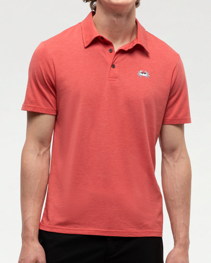 Red-Treeblend-Regular-Fit-Polo