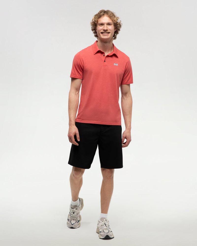 Red-Treeblend-Regular-Fit-Polo