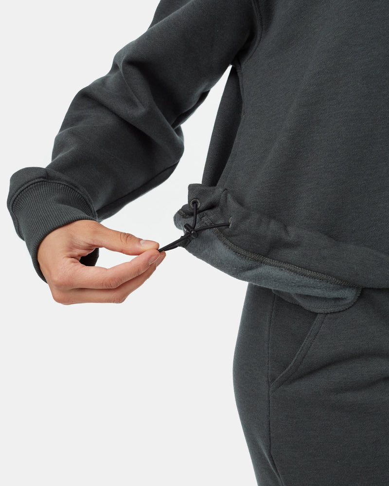 Green-Organic-Cotton-Oversized-Anorak-Hoodie