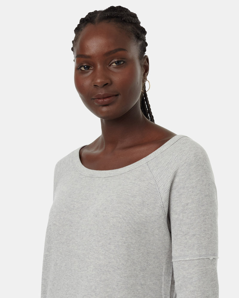 Grey-Women_sWaffleKnitLongsleeveTop