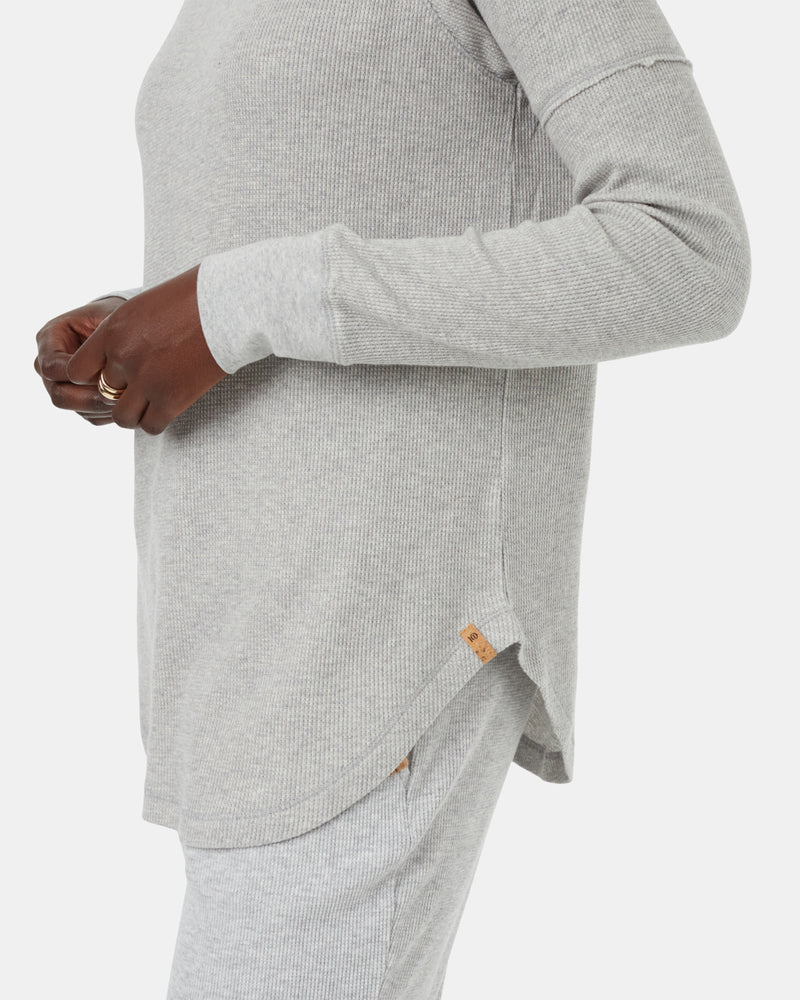 Grey-Women_sWaffleKnitLongsleeveTop