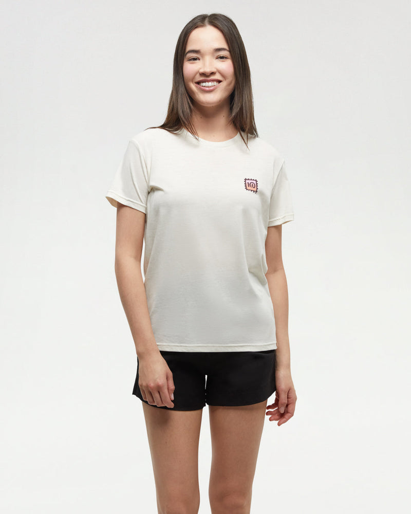 White-Crew-Neck-Graphic-Shortsleeve-T-Shirt