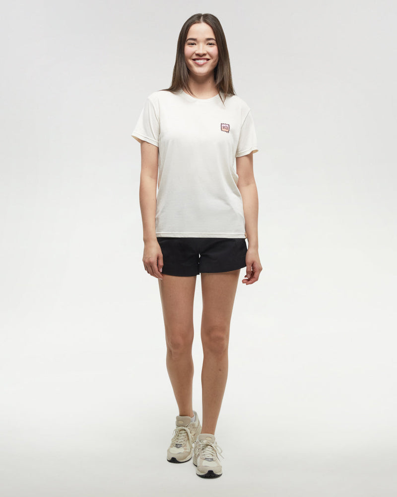 White-Crew-Neck-Graphic-Shortsleeve-T-Shirt