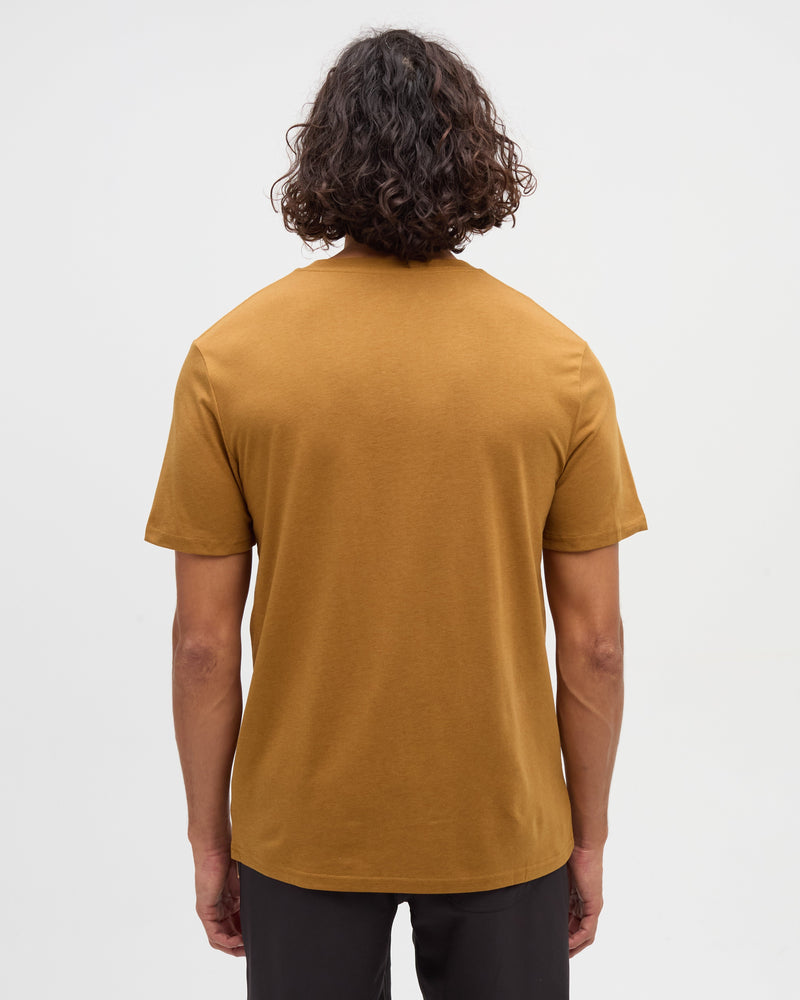 Yellow-Printed-Graphic-TreeBlend-T-Shirt