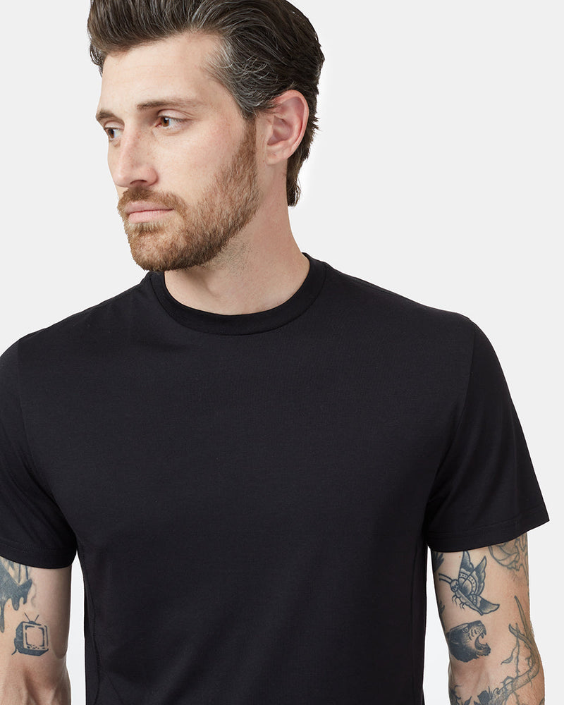 Black Sports Wear T-Shirt