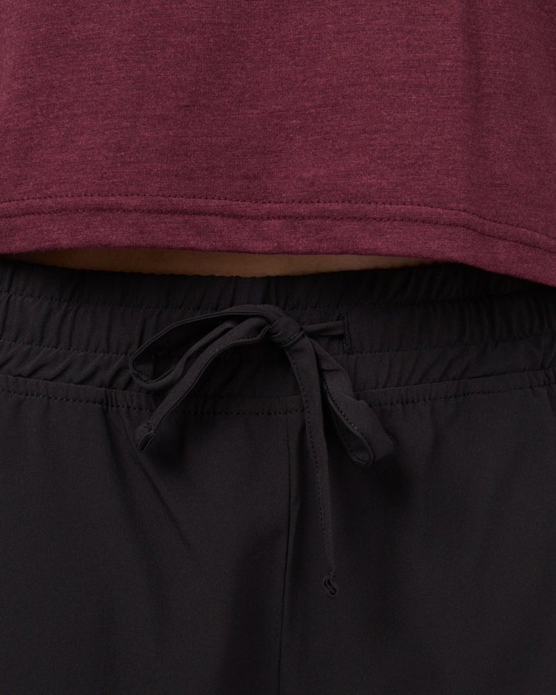 Black Women's Recycled Polyester Shorts