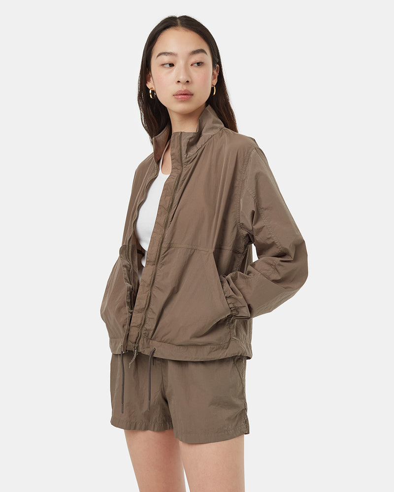 Brown-Eco-Friendly-Nylon-Jacket