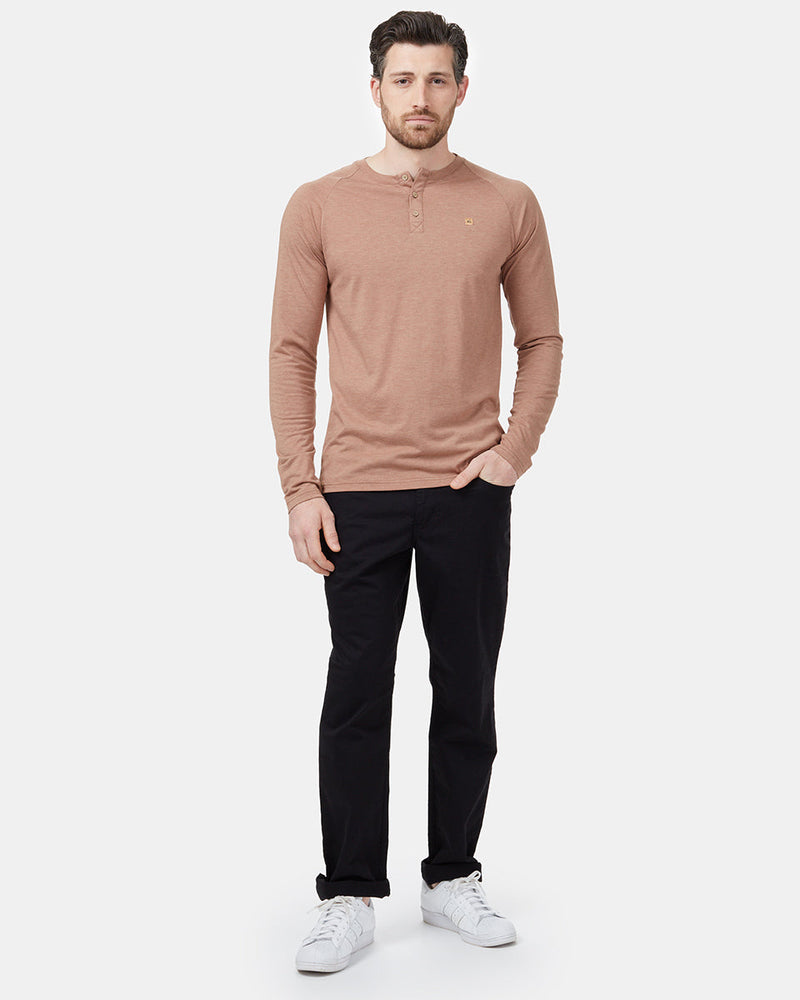 Brown Men's Eco-Friendly Button Shirt