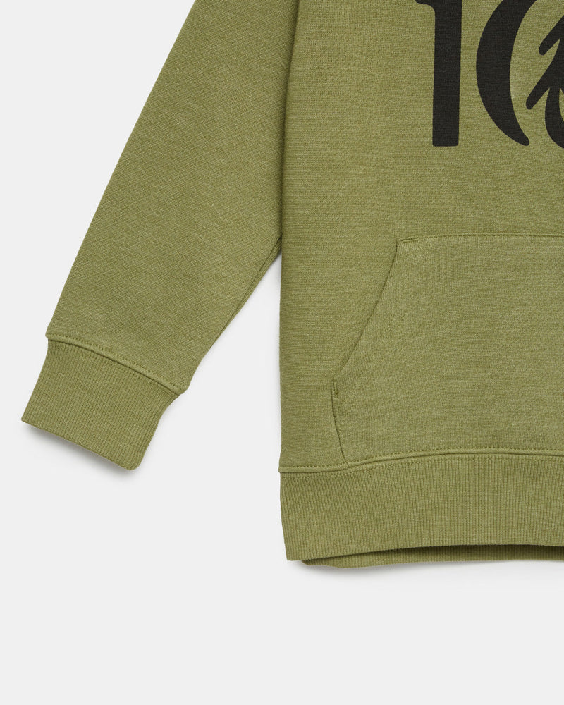 Green Kids Long Sleeve Sweatshirt