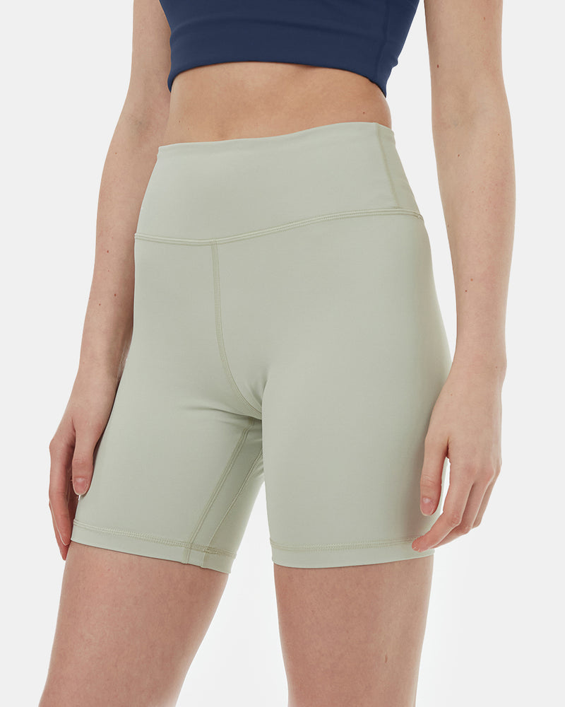 Green Women's High-Rise Biker Short