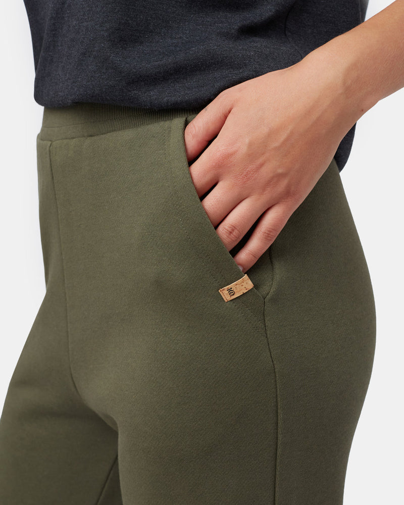 Green Women's Organic Cotton Trousers