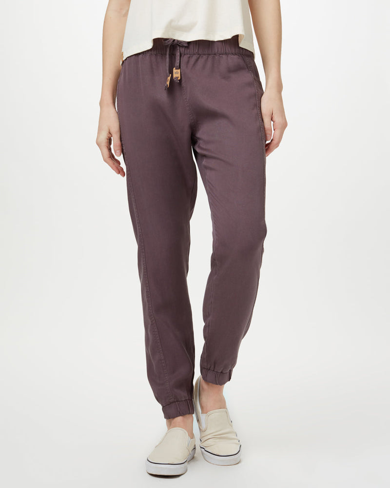 Gray Women's Tencel Lightweight Trouser
