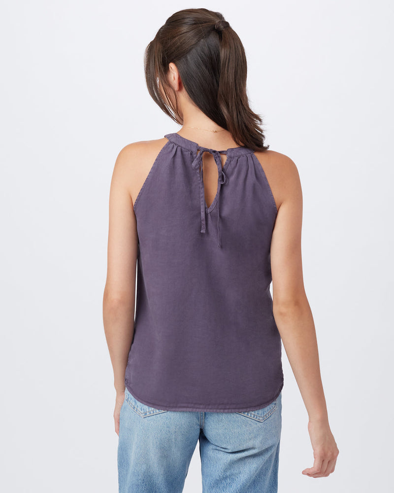 Gray Women's Halter Neck Tank Top