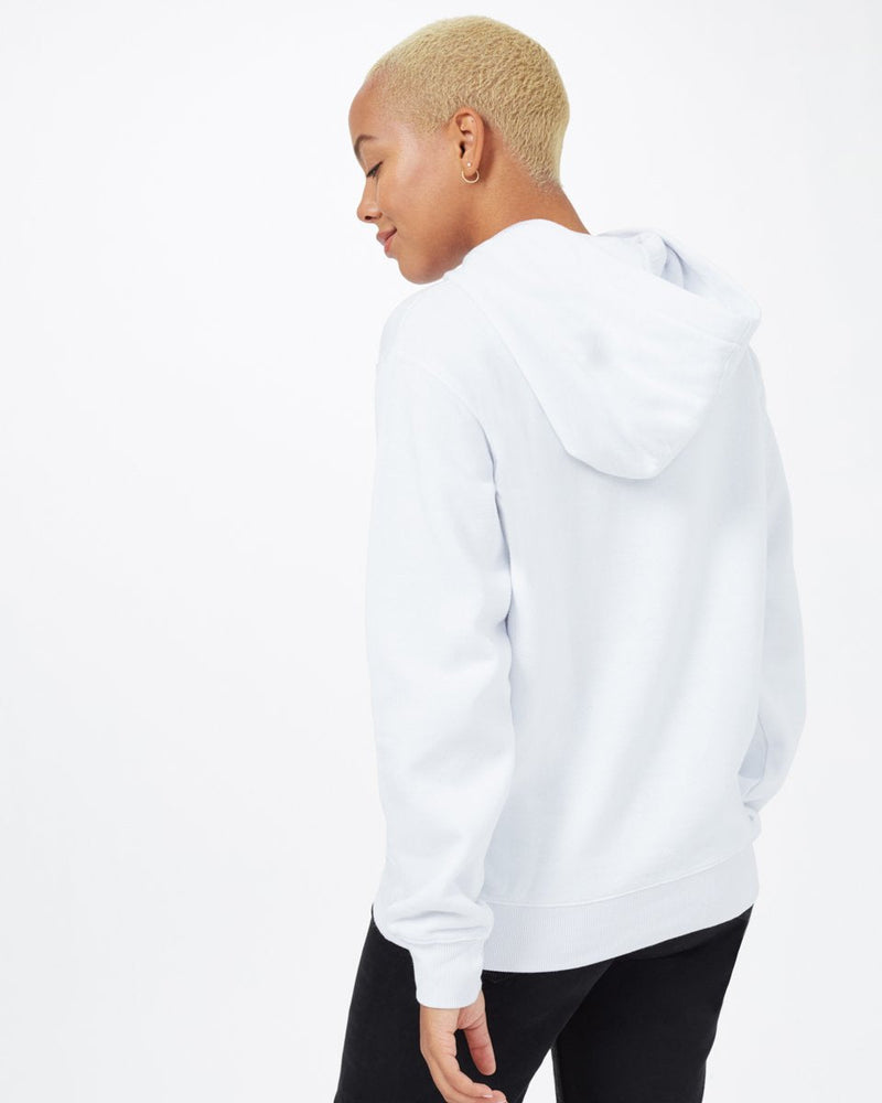 White Women's Graphic Hoodie