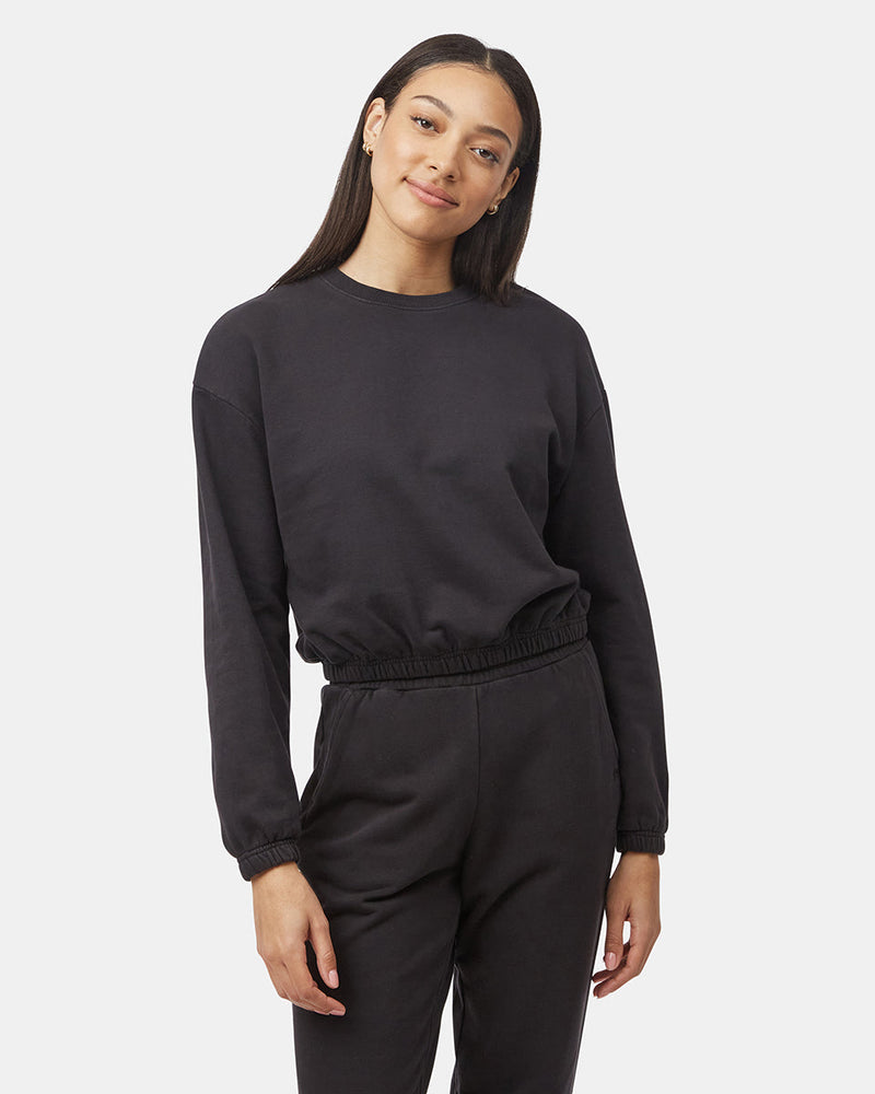 black_cotton_hem_crew_womens