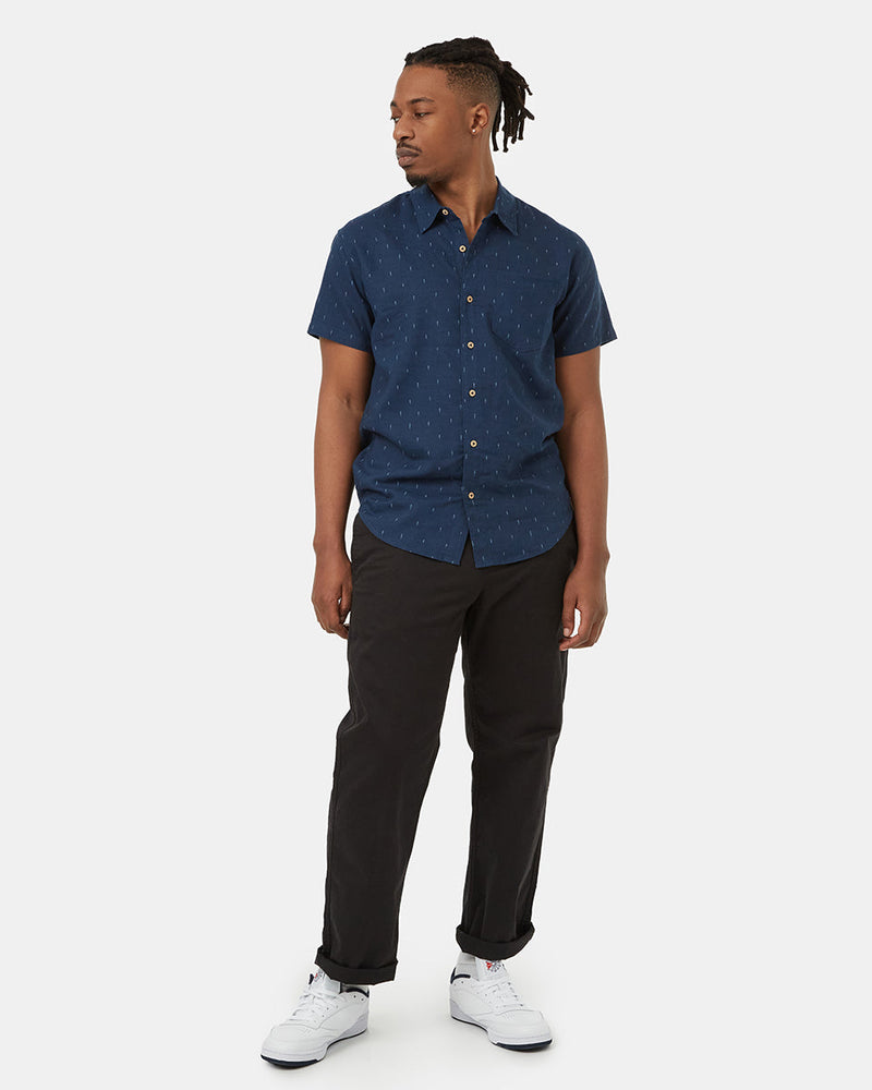 Hemp Button Up Shortsleeve Shirt