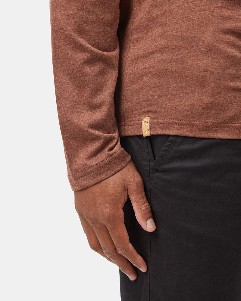 Men's Long Sleeve Crew Neck T-shirt