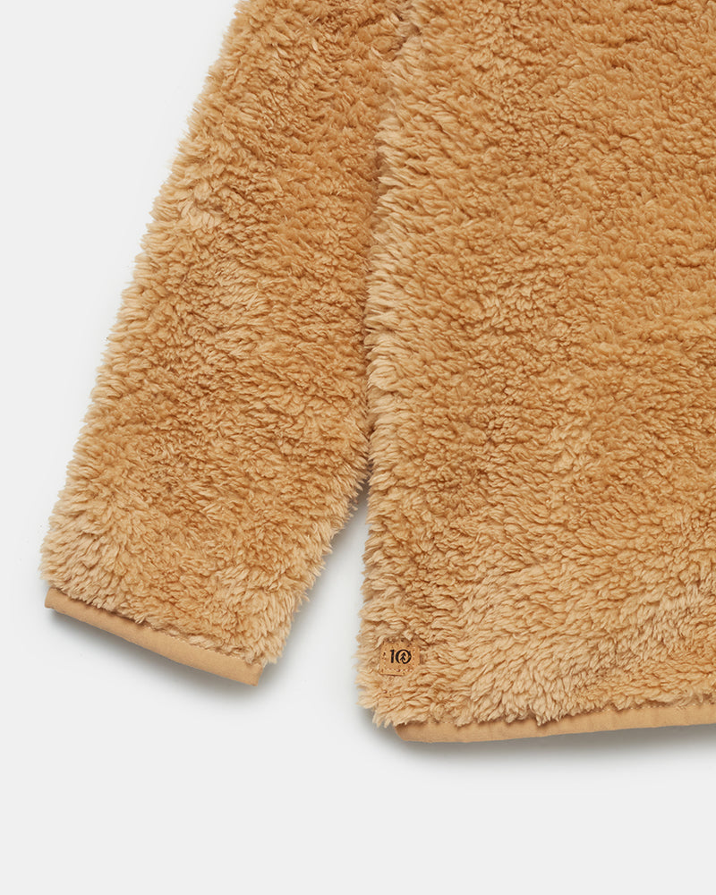 Kid's Recycled Polyester Sherpa Zip-up