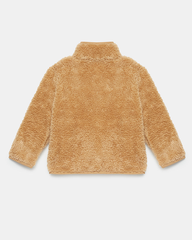 Kid's Recycled Polyester Sherpa Zip-up